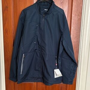 Sunice Men's Navy Lightweight Zip-Front Jacket